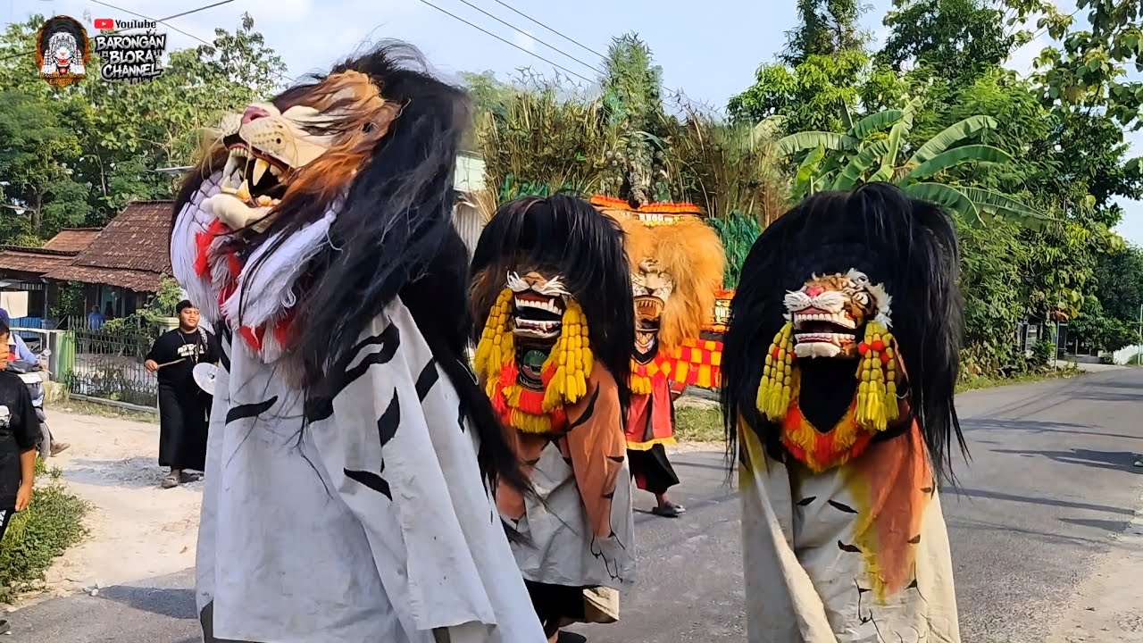 Terbaru!! Kirab barongan singo kubro di Sukorejo Tunjungan 