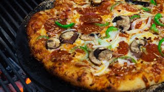 Easy Brick Oven Pizza without the Brick Oven!! (Weber Grill Pizza Tutorial)