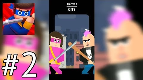 Mr. Ninja - slicey puzzles - gameplay walkthrough part 2 ( Android )