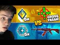 5 PLAT vs 5 RADİANT ama Radiantlarda Cross Yok !! (Valorant)