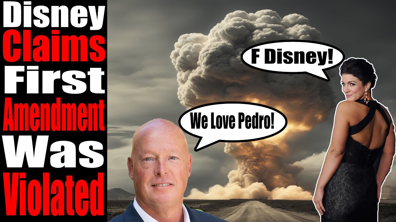 Disney PROCLAIMS The First Amendment is Why Gina Carano Was FIRED!