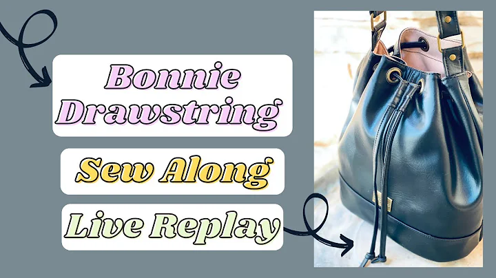 Bonnie bucket bag with added drawstring addition. ...