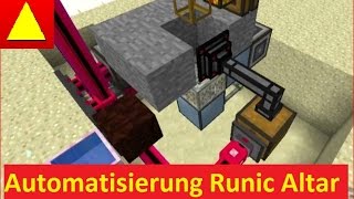 Runic Altar Automation Grundlagen Botania Tutorial Block Light