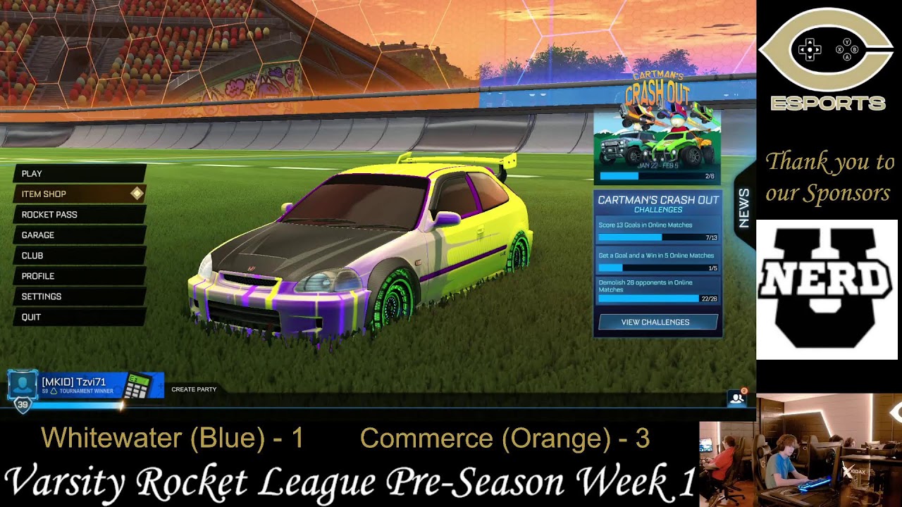 Spring 2026 Pre-season Week 1 (Rocket League & Madden)