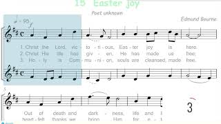 015 Easter joy