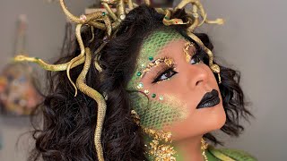 MEDUSA 🐍✨ | Halloween Makeup Look | Rosita Rodriguez