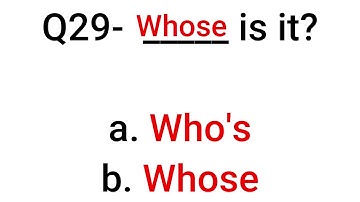 Grammar Quiz: 50 Question Level Test- Beginner