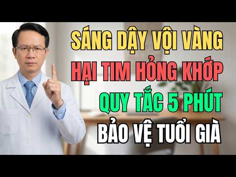 Sai Lầm Buổi Sáng Làm Tăng Nguy Cơ Biến Cố Tim Mạch Và Thoái Hóa Khớp Gối Ở Người Sau 60 Tuổi