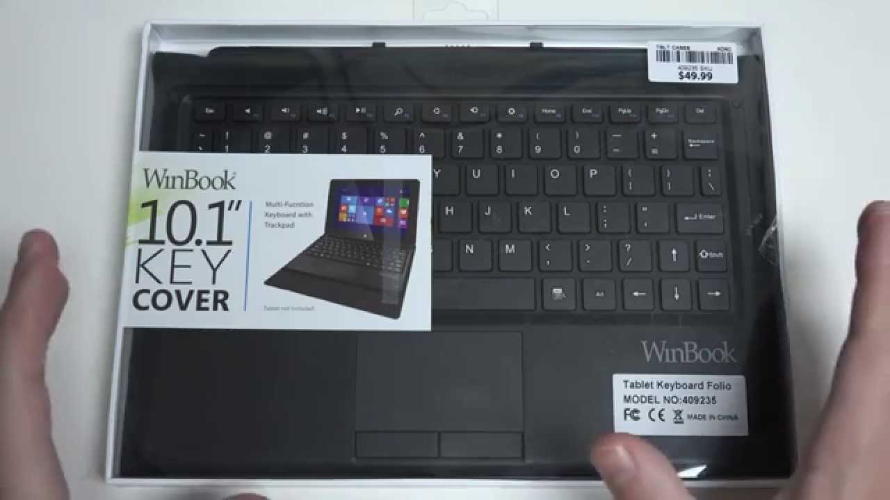 WinBook TW100 Keyboard Dock Unboxing - YouTube