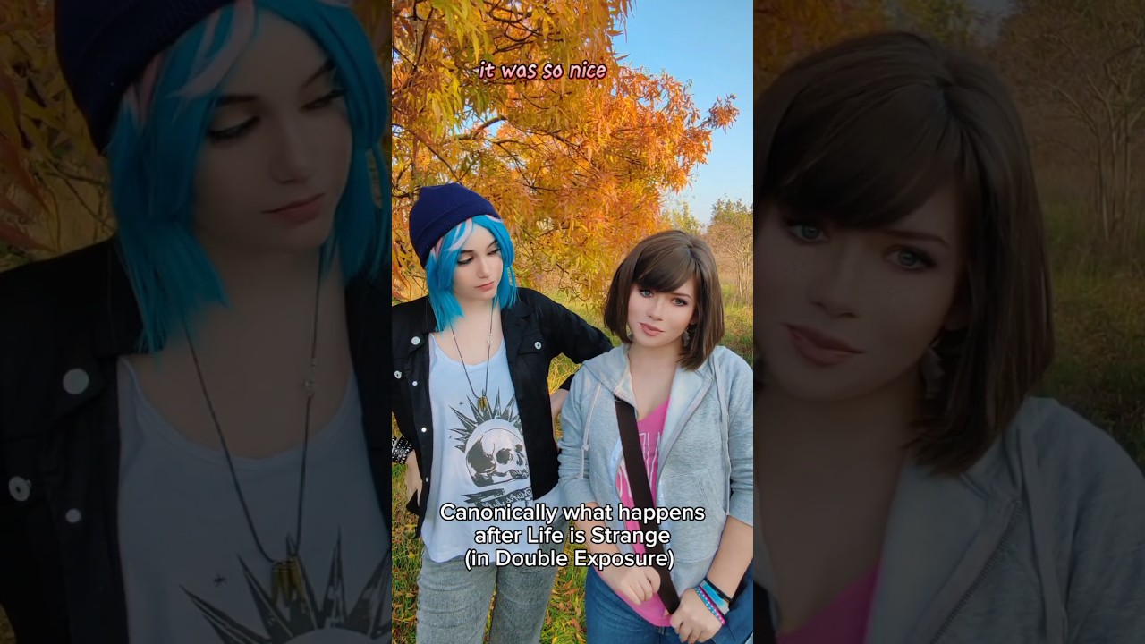 Double exposure be like| Chloe Price & Max Caulfield@nikkihatsunecosplay#cosplay | Life is Strange