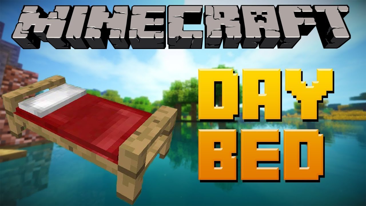 Добавил дневную кровать в Minecraft 1.12.2