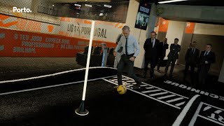 Presidente da Camara Municipal do Porto visita a Arena Liga Portugal