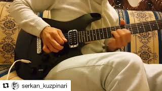 Serkan Arkadaşımın Gitar Solosu Ayna Seni Çok Seviyorum (Cover)