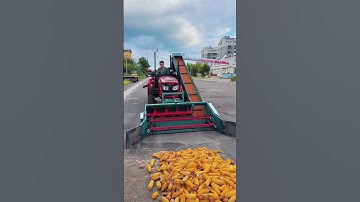 Large Automatic Corn Thresher | High-Speed Corn Shelling
