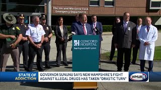 Sununu says New Hampshire's fight against illegal drugs has taken 'drastic turn'