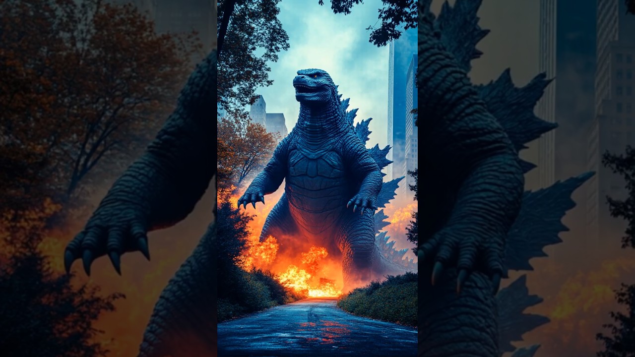 Godzilla  Attacks Manhattan 