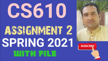 cs610 assignment 2 solution spring 2021 | cs610 assignment 2 solution