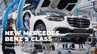 New Mercedes Benz S Class Production Line | Mercedes Benz Factory | How Cars is Made