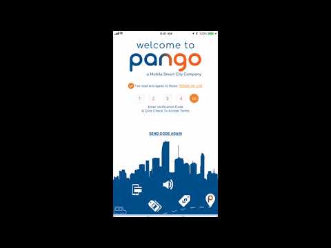 Pango Mobile Application Login