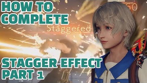 Final Fantasy 7 Remake Guide - How To Complete Battle Intel 3 - Stagger Effect Part 1