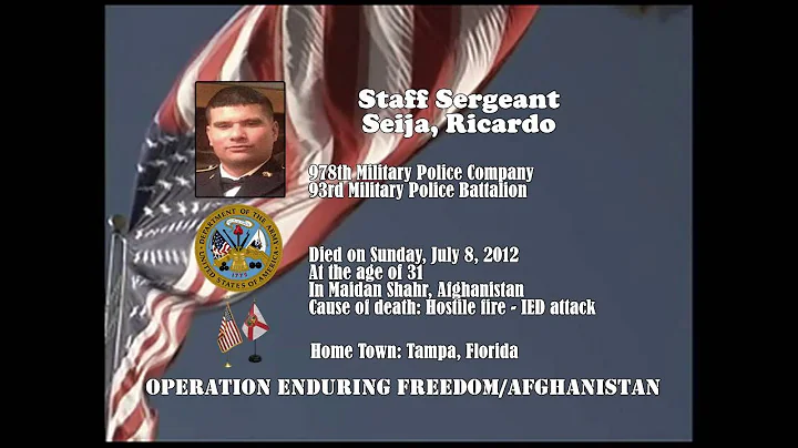 U.S. Army Memorial Tribute - Afghanistan War - U.S...