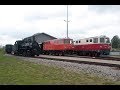 Waldviertelbahn Lokparade und Rangierarbeiten Bahnhof Gmünd NÖVOG 21. 9. 2017