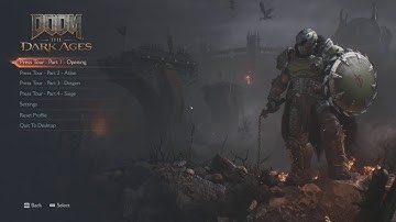 Finishing Move - "When The Shadows First Lengthened" - DOOM: The Dark Ages Soundtrack - Menu Theme