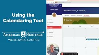 Step 7: Using the Calendaring Tool screenshot 2