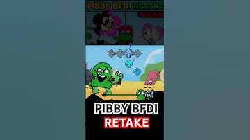 NEW PIBBY BFDI RETAKE FNF Darkness Glitch