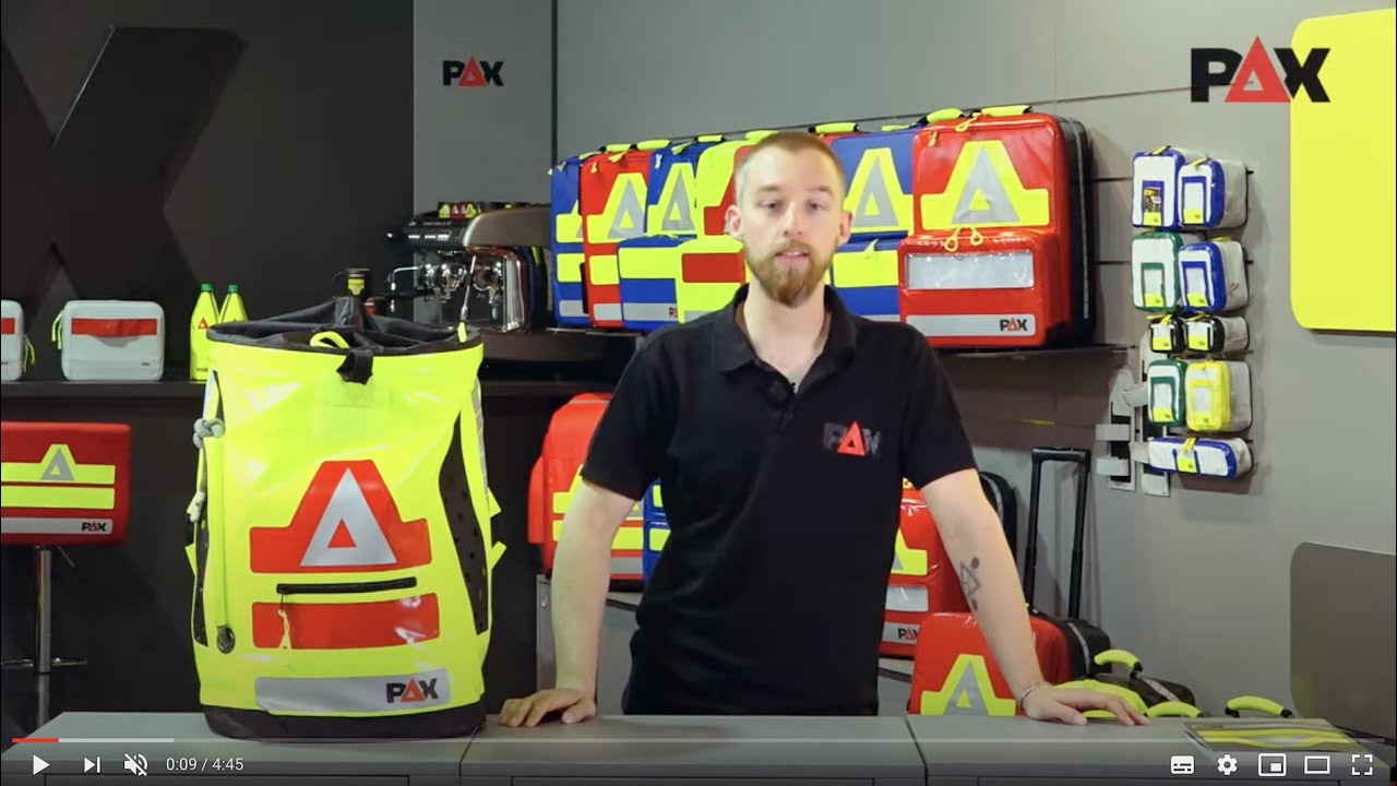 PAX Höhenrettung Seilrucksack DEU