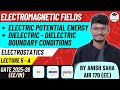 Dielectric - Dielectric Boundary Conditions || Electrostatics || PrepFusion