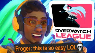 I played DPS Lucio in the Overwatch league...