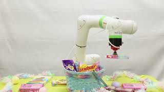 FANUC Cobot Builds Easter Basket at Mission Design &amp; Automation🐰🧺 #HappyEaster #robotics