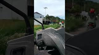 singah sebentar beli bakso bakar dan lanjut naik motor ke banto #berkelana #bukittinggi #vlog