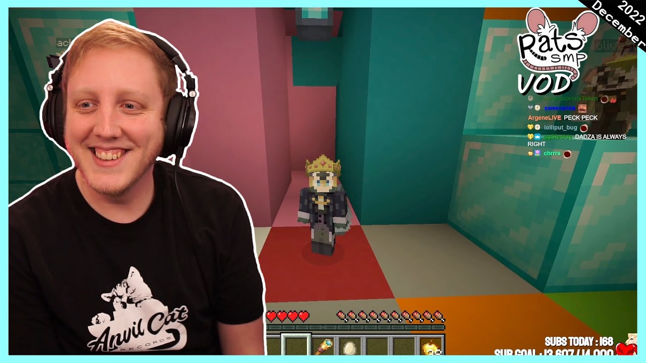 12 days of streams! (Day #5) Rats SMP WHAT IS THIS PLACE?- Philza VOD - Streamed on December 13 2022