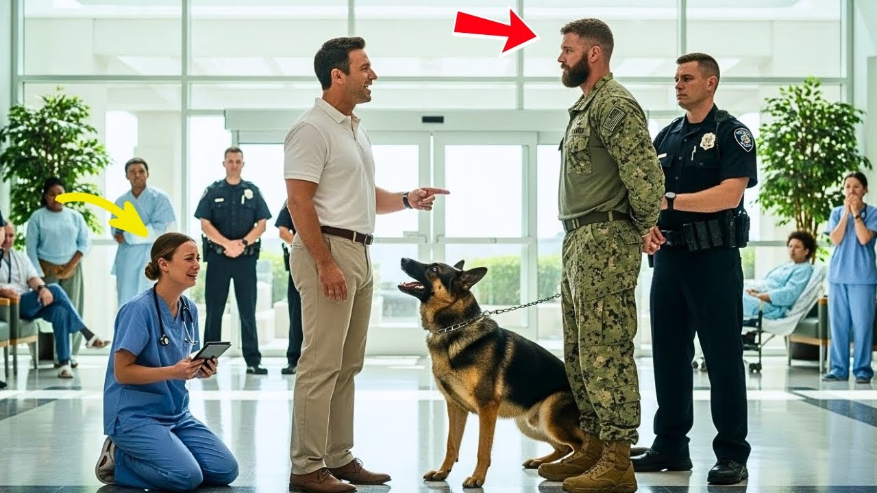 Rich Bully Called Officers on a Poor Nurse — Not Knowing Her Protector Was a Navy SEAL