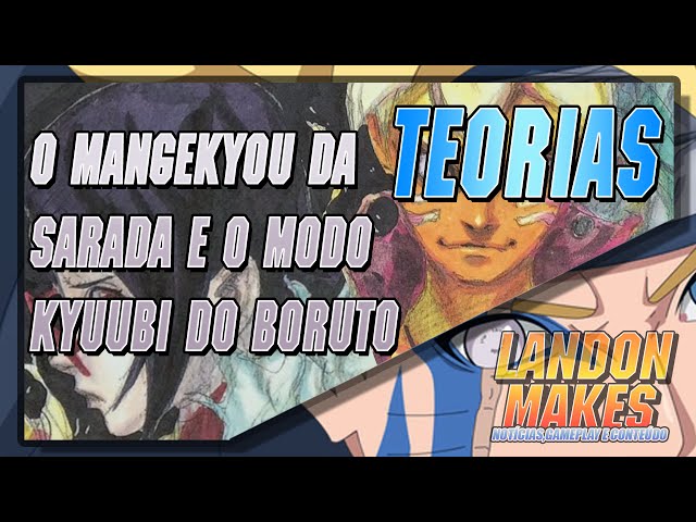 Teoria  Como Sarada vai evitar a cegueira causada pelo Mangekyo