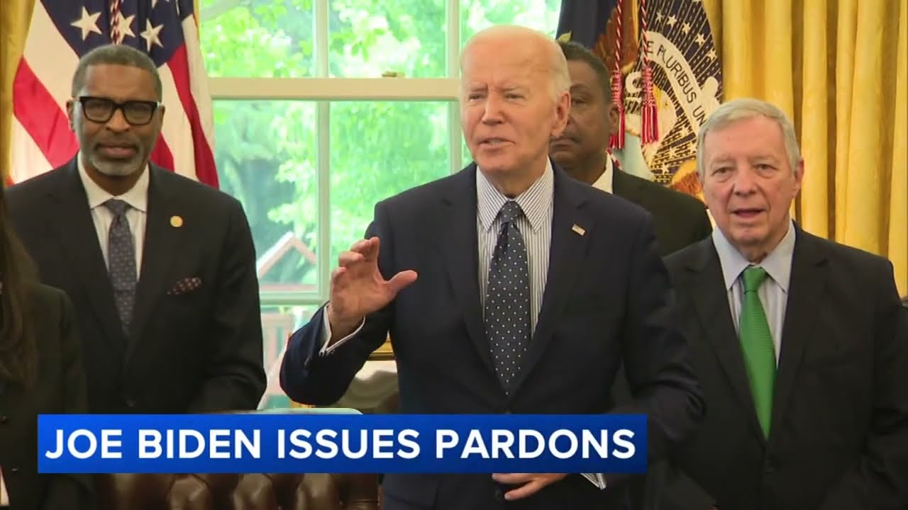 President Biden commutes sentences for 1,500, pardons 39 convicted of non-violent crimes