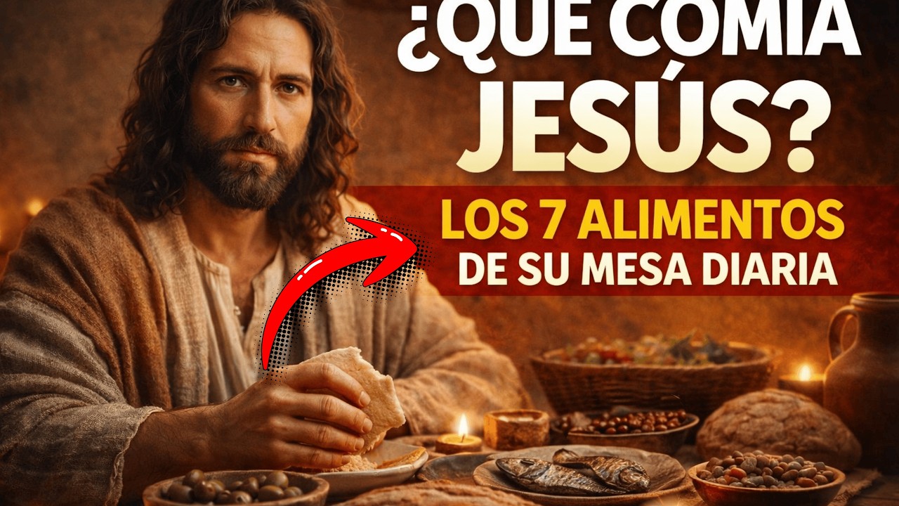 ¿Qué Comía Jesús? Los 7 Alimentos de Su Mesa Diaria
