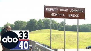 Bibb County bridge dedicated to fallen deputy one year after shooting