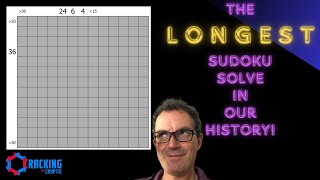 Our Longest Sudoku Solve Ever
