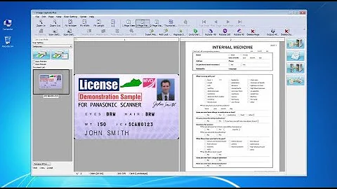 Panasonic Document Scanner: Key Function "Multi Crop"