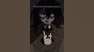 "Got a secret, can you keep it?" [Oc Lore Animation] #oc #art #originalcharacter #artist #animation