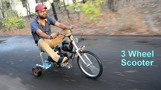 How to Make Three wheel Scooter in Hindi