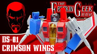 DS-01 CRIMSON WINGS (Starscream): EmGo's Transformers Reviews N' Stuff