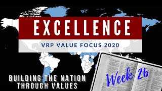 CRFV Value Focus Broadcast: EXCELLENCE