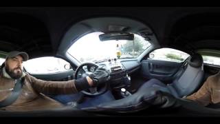 Smart Roadster 360 driving experience (day two) VR - virtual reality