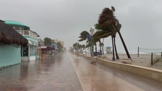 Storms impacting busy holiday travel week