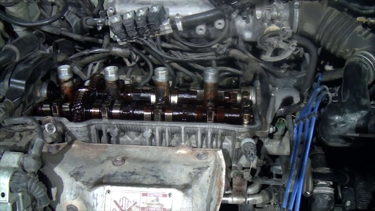 Карина 4S-FE надо ли менять сальники клапанов? Видеоэндоскопия ...