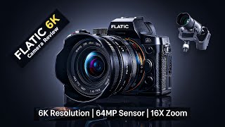 FLATIC 6K 64MP Digital Camera Review | Best Budget Vlogging Camera 2025